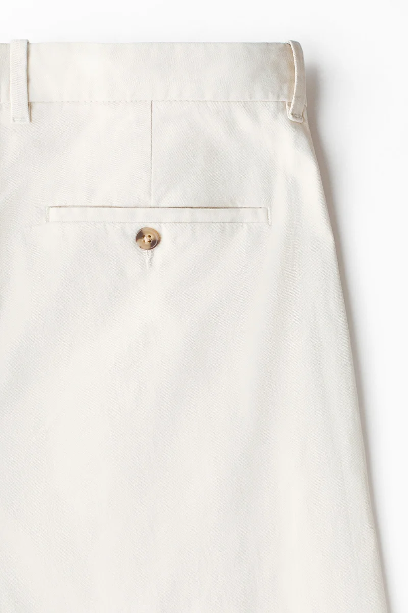 H&M  Slim Fit Cotton chinos for Men | Best Price UAE